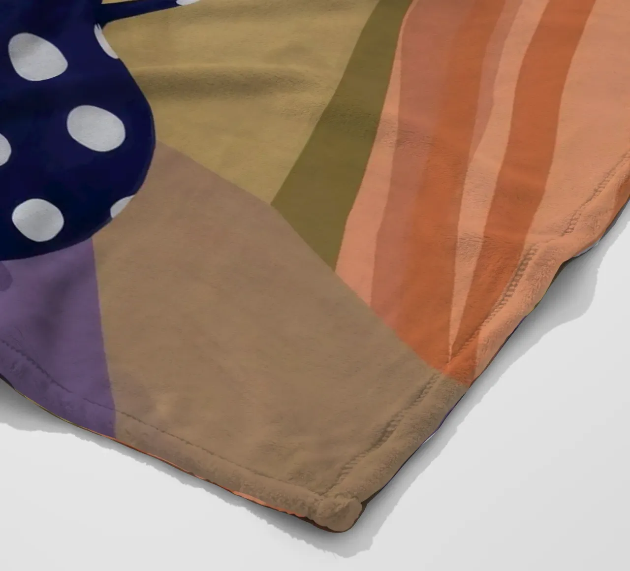 Orchidea a pois Immobile coperta in pile da Fable Tempa