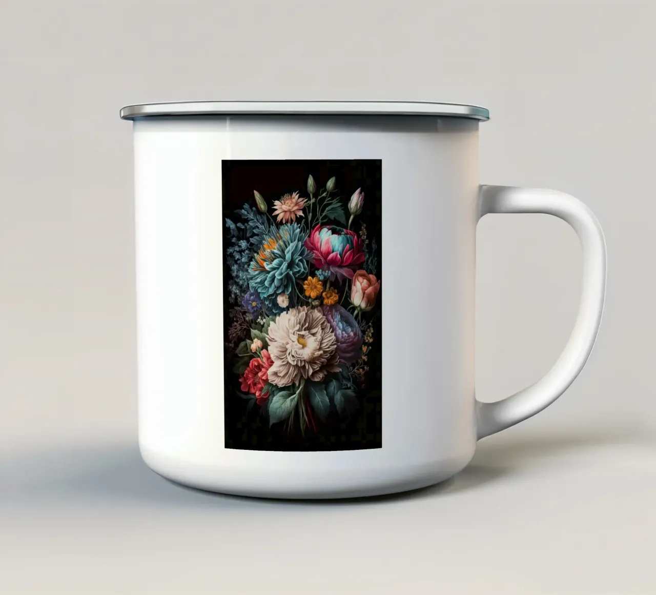 Arte da parete di Imagine tazza in smalto da Imagine