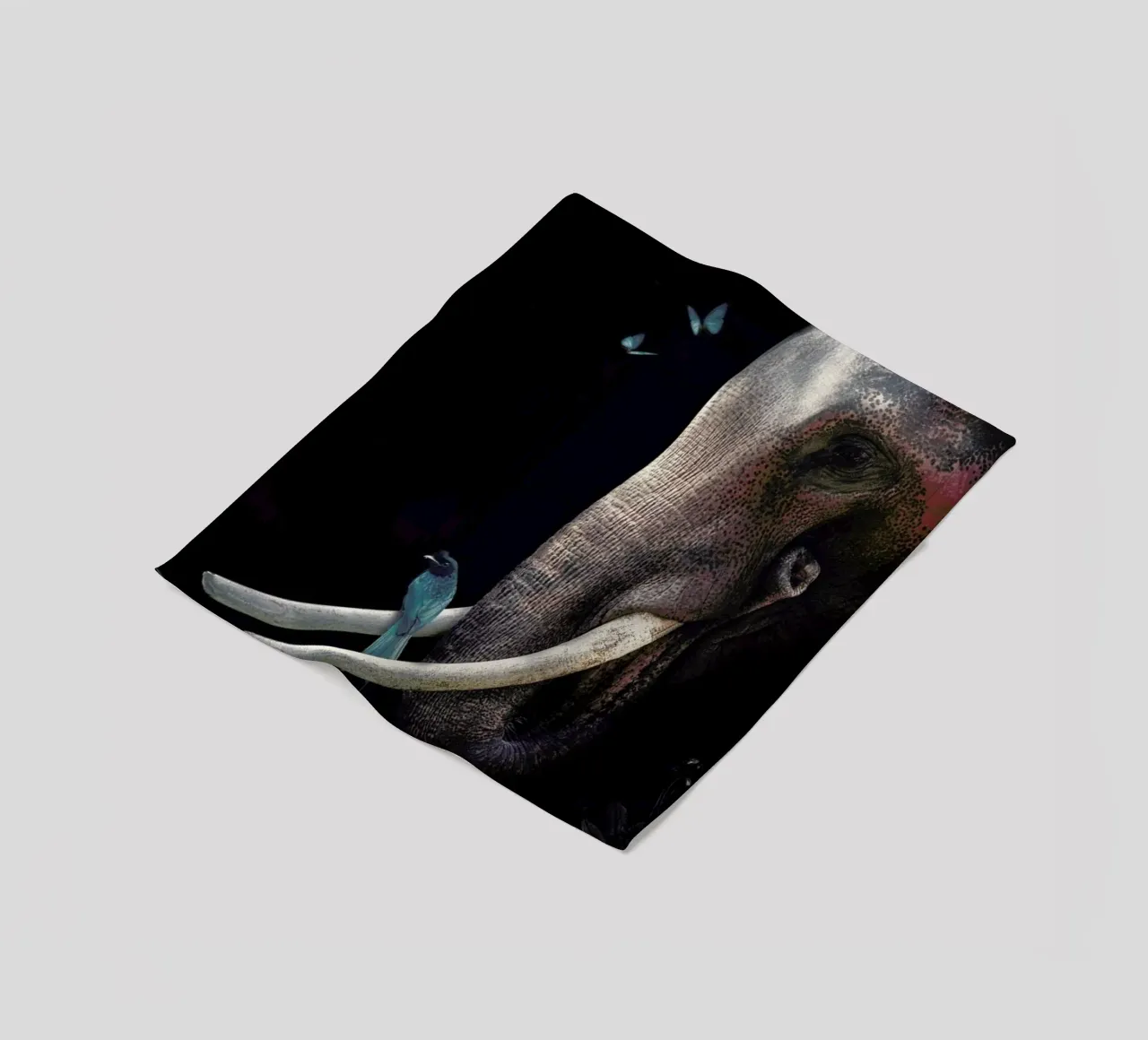 Elephant 3 coperta in pile da Wouter Rikken