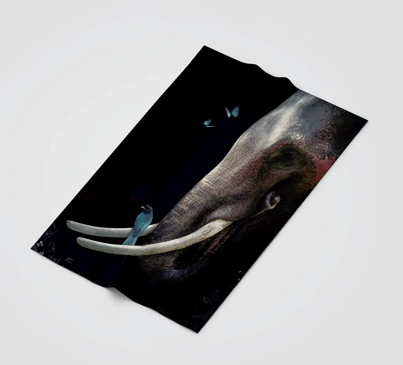 Elephant 3 coperta in pile da Wouter Rikken