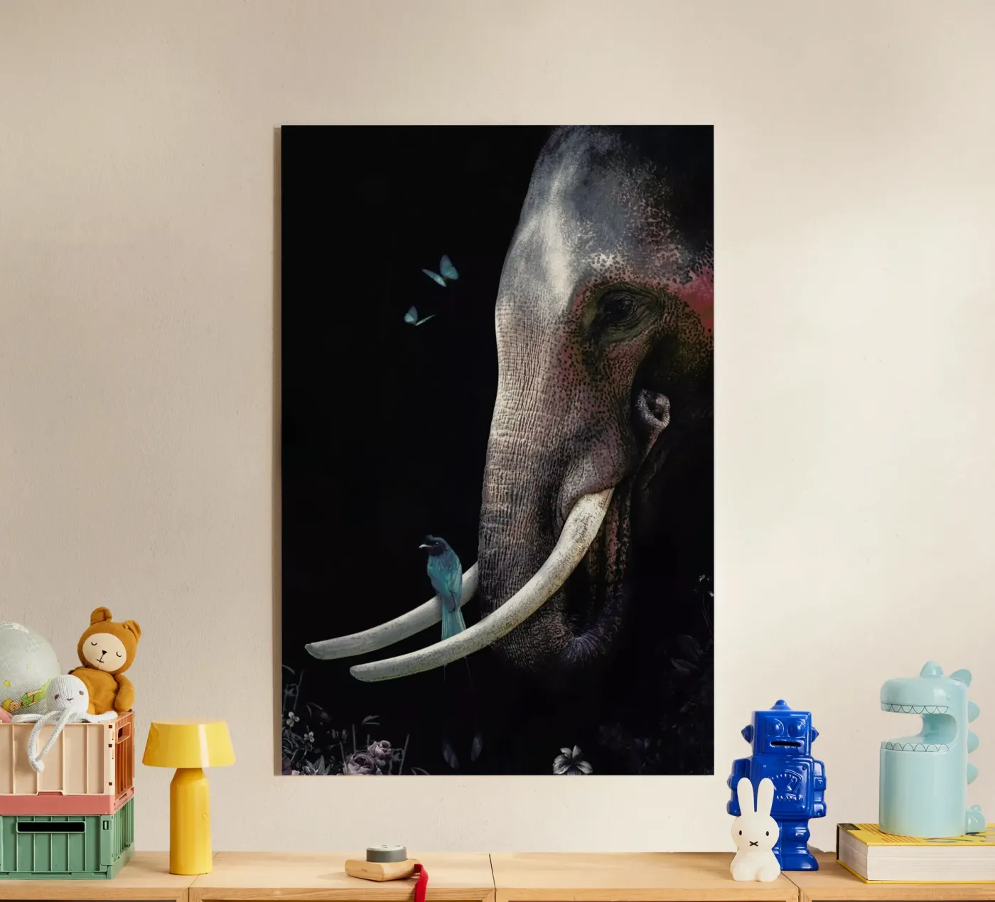 Elephant 3 plexiglas de Wouter Rikken