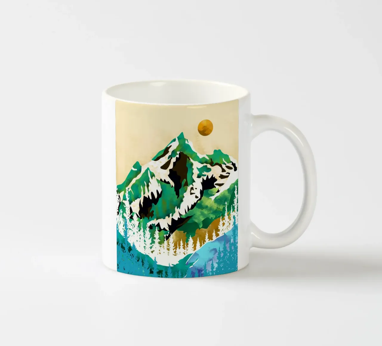 L'erba è più verde dove è amata tazza in ceramica da 83oranges
