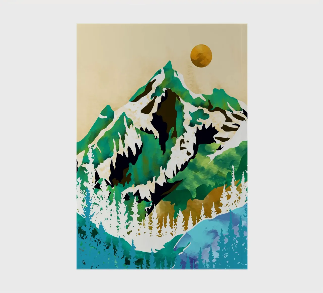 Het gras is groener waar het geliefd is notitieboek van 83oranges.com