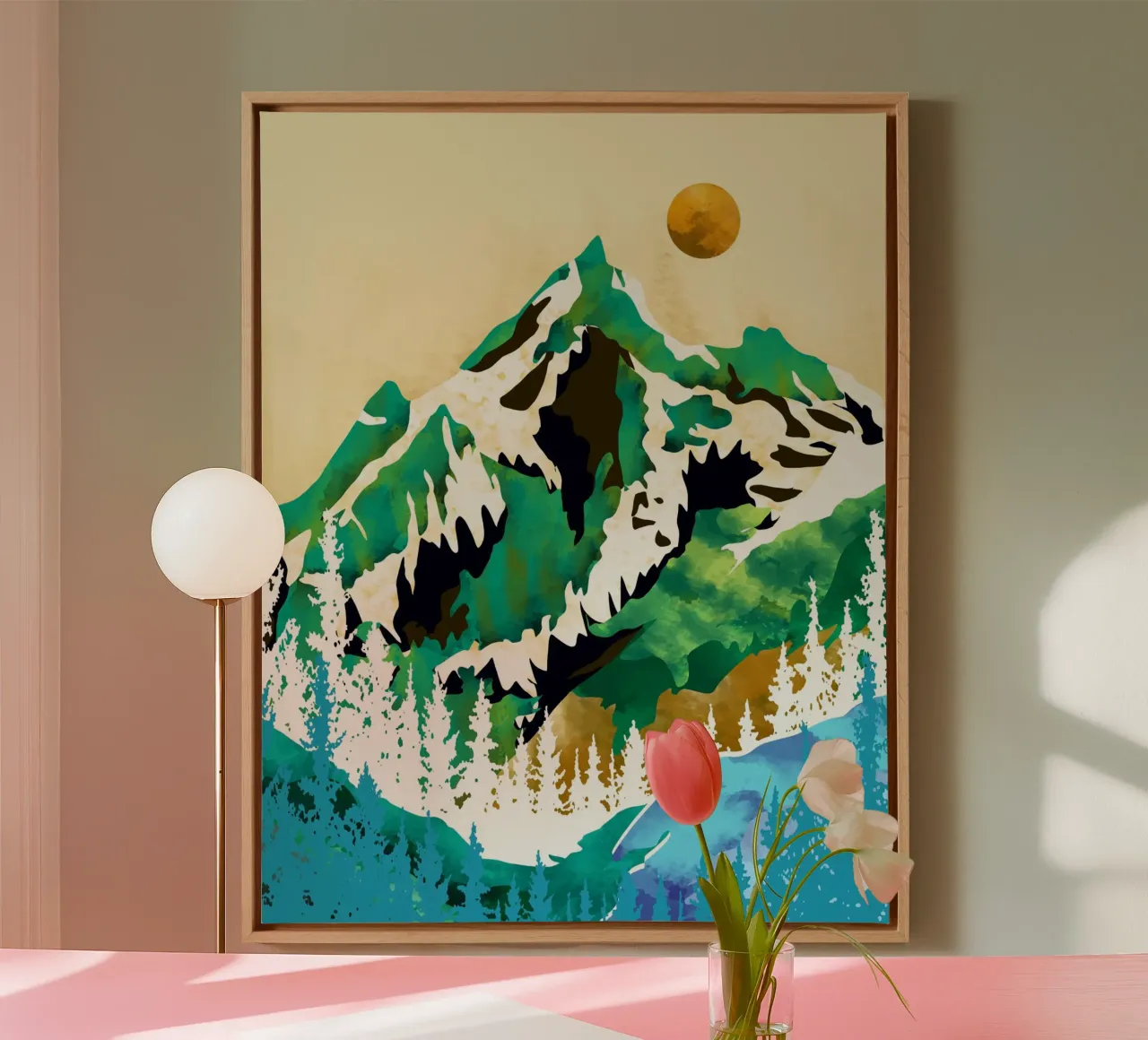 The grass is greener where it is loved canvas by 83oranges