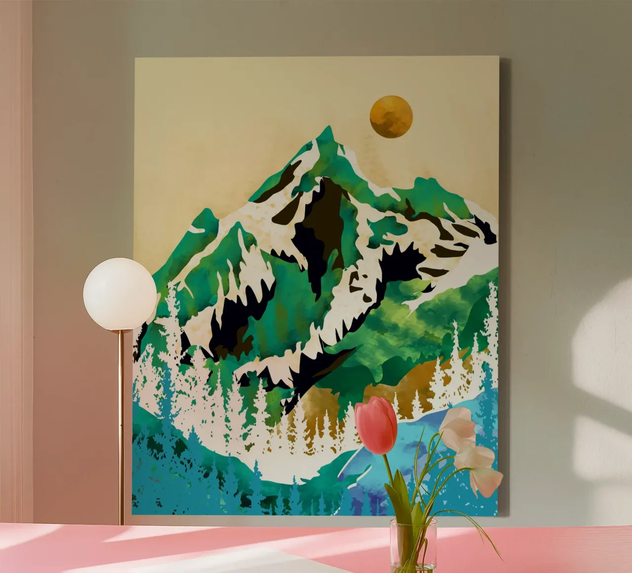 The grass is greener where it is loved canvas by 83oranges