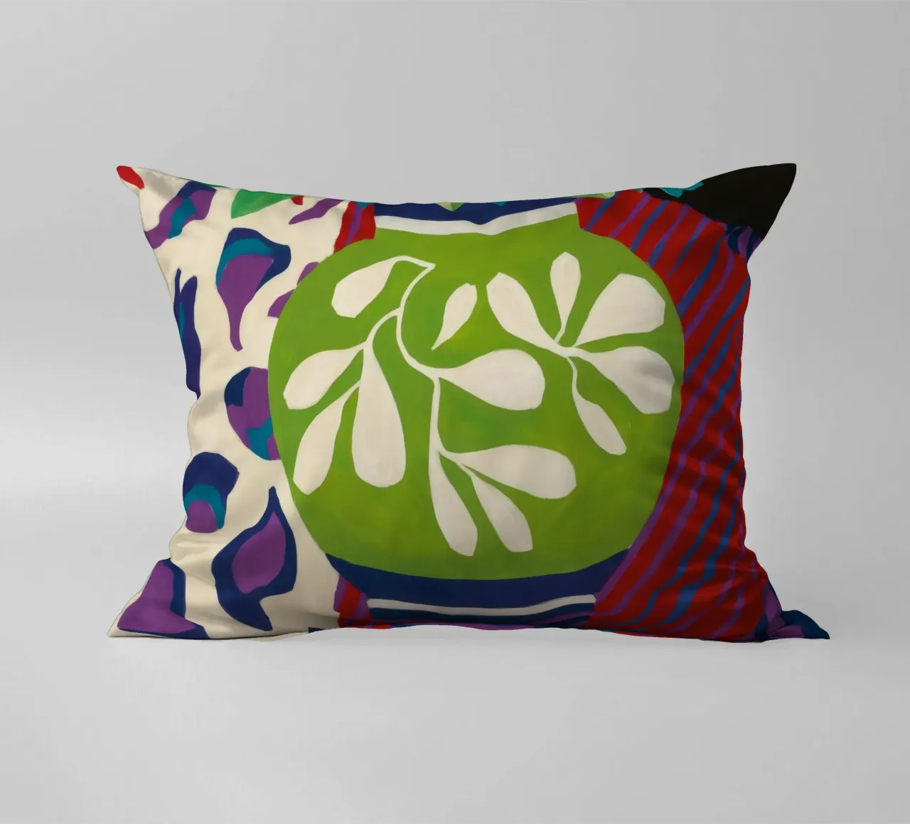 Sogno Chevron verde lime cuscino da Fable Tempa