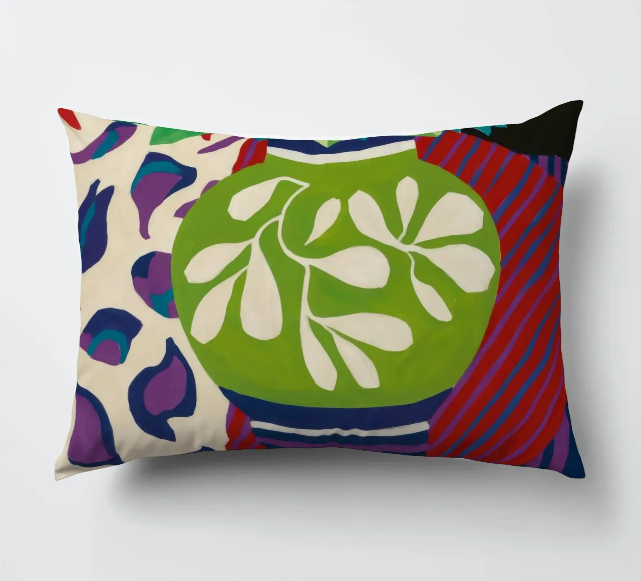 Sogno Chevron verde lime cuscino da Fable Tempa