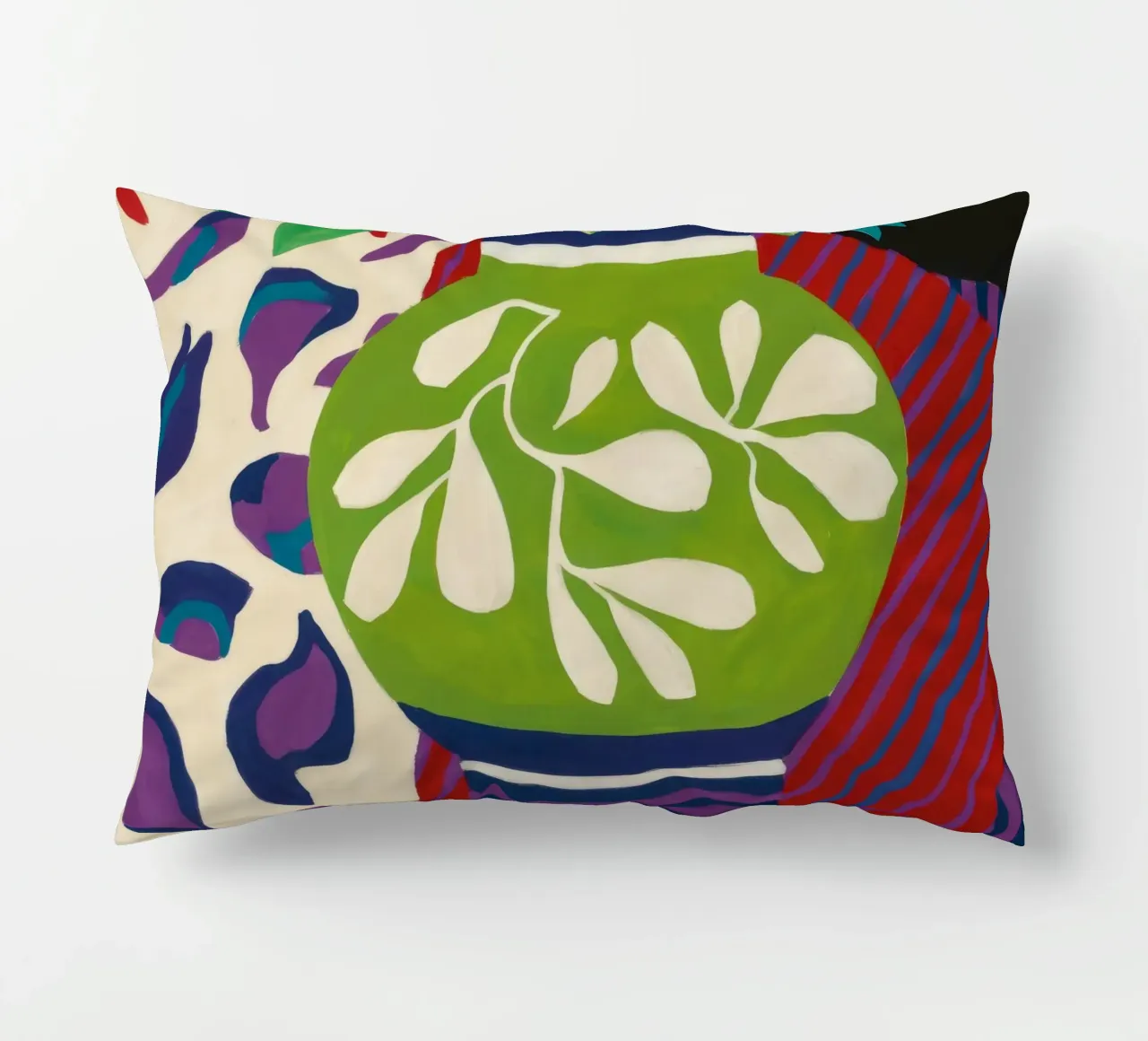 Sogno Chevron verde lime cuscino da Fable Tempa