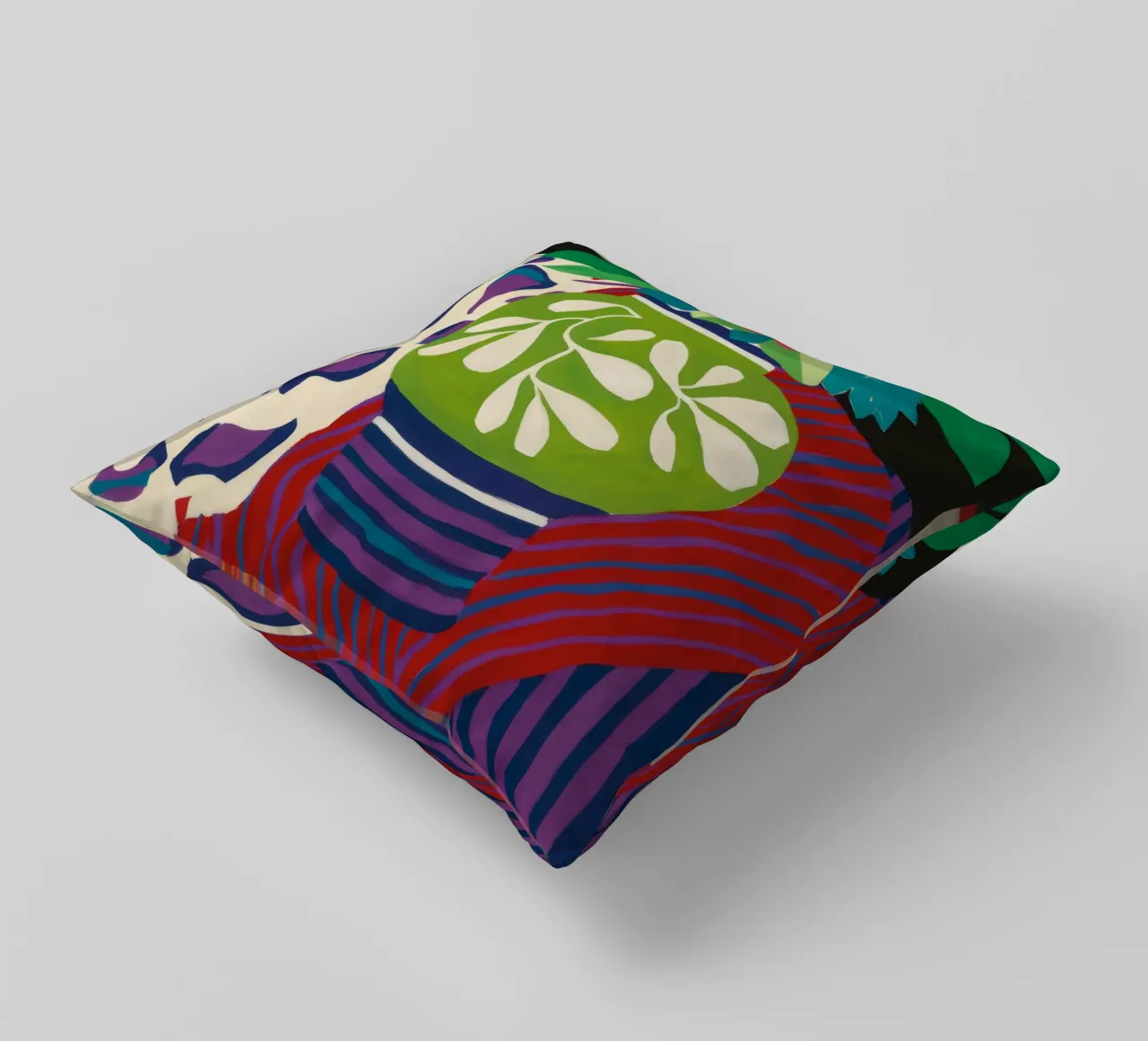 Sogno Chevron verde lime cuscino da Fable Tempa