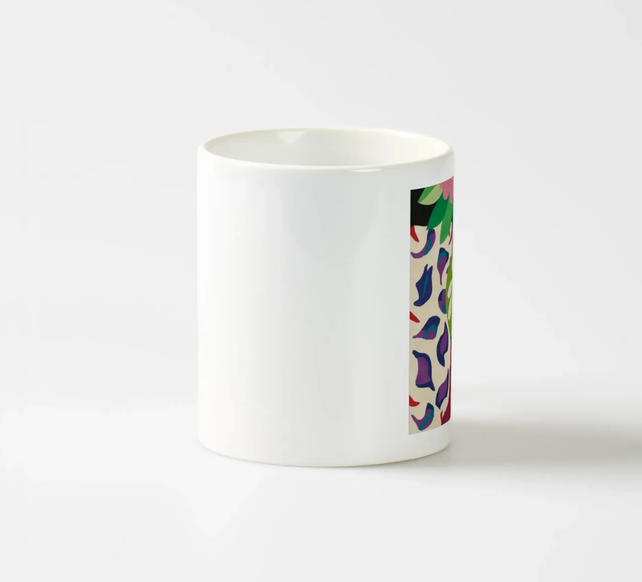 Sogno Chevron verde lime tazza in ceramica da Fable Tempa