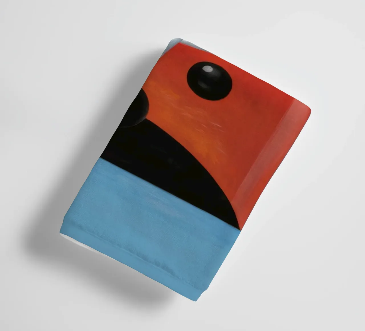 Checkered Sun Abstraction towel by Pan Denim