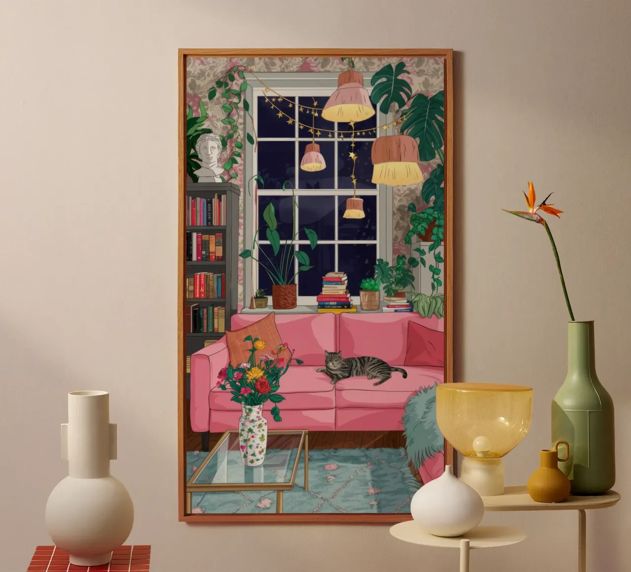 Nocturnal Reading Sanctuary forex plate by Haven Fantasy