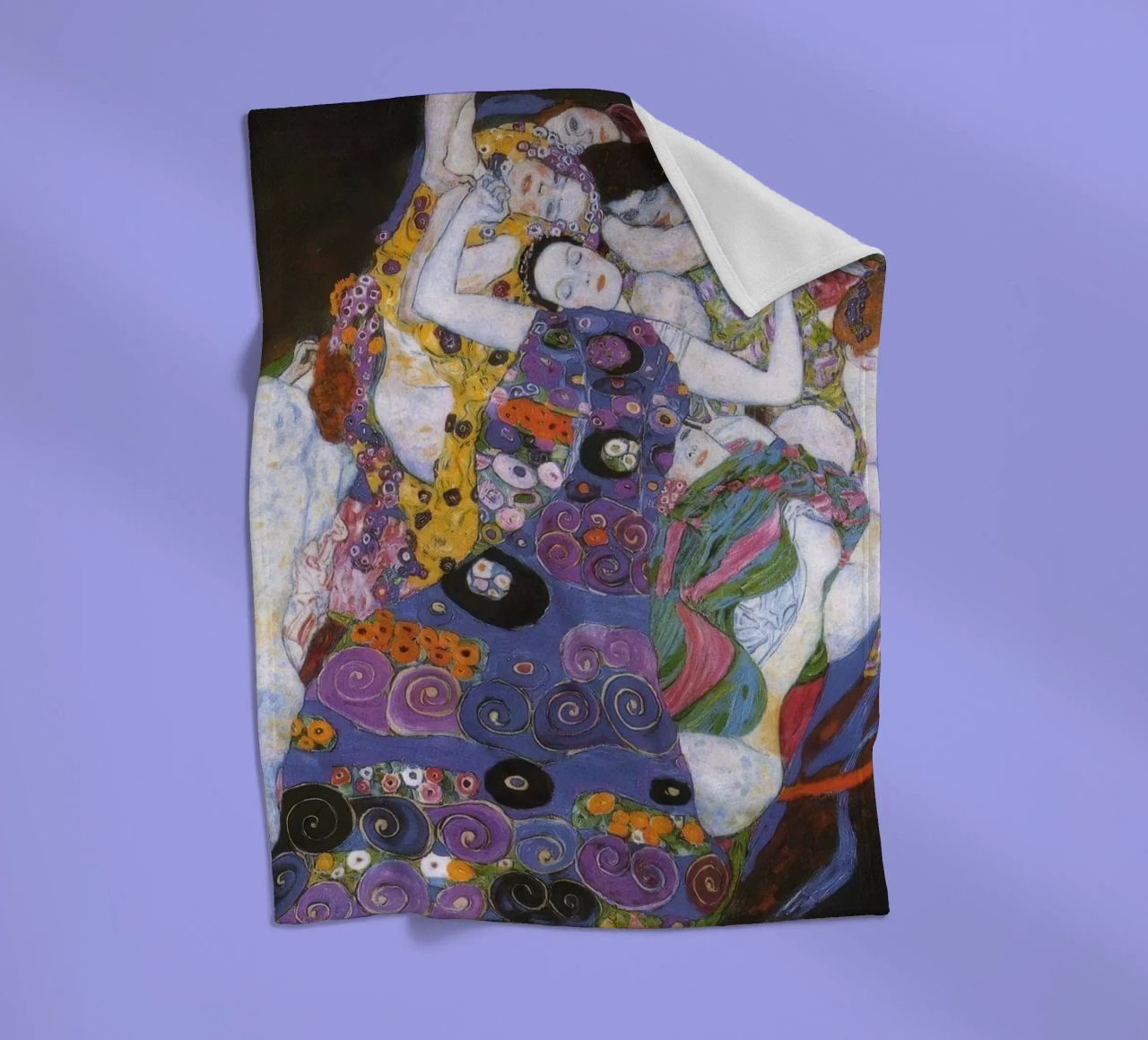 La fanciulla di Gustav Klimt coperta in pile da betty hamilton
