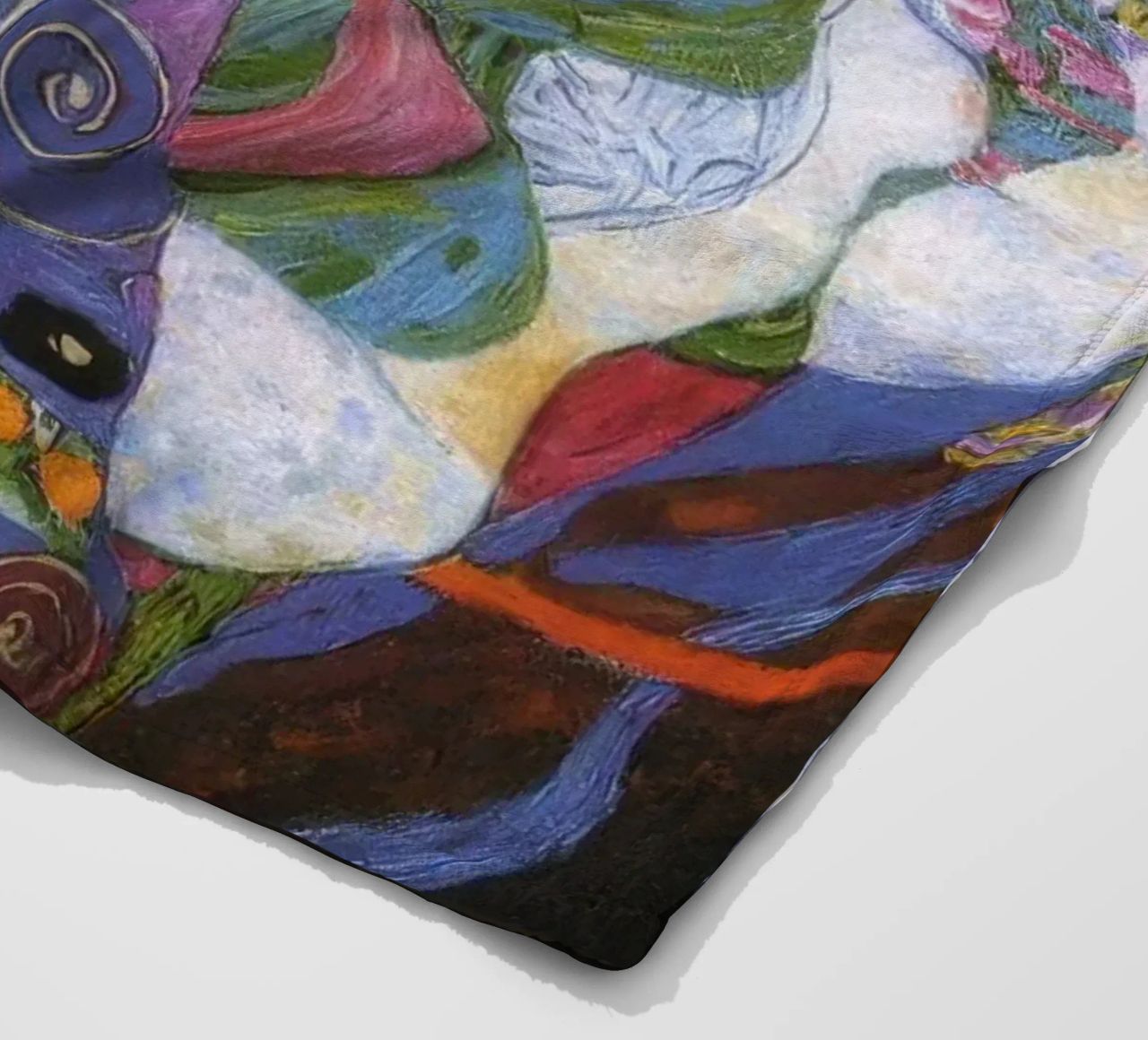 La fanciulla di Gustav Klimt coperta in pile da betty hamilton