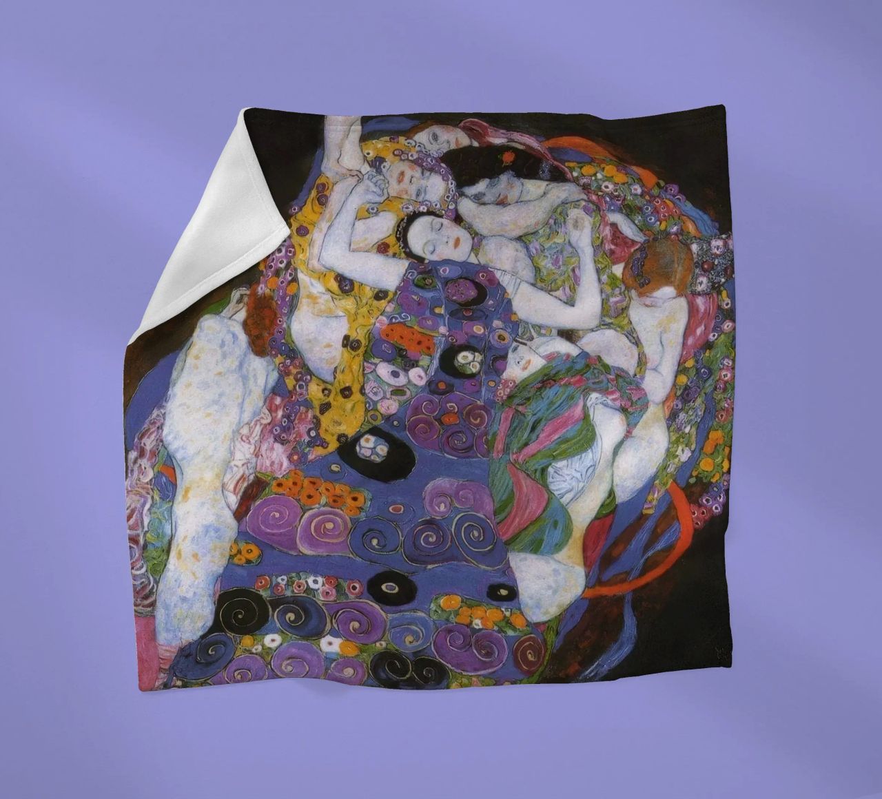 La fanciulla di Gustav Klimt coperta in pile da betty hamilton