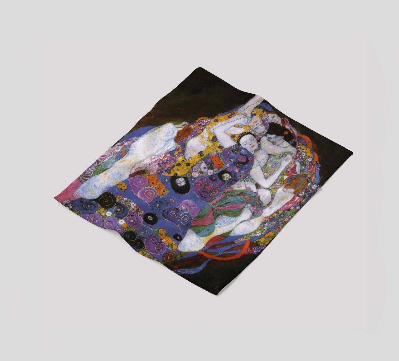 La fanciulla di Gustav Klimt coperta in pile da betty hamilton