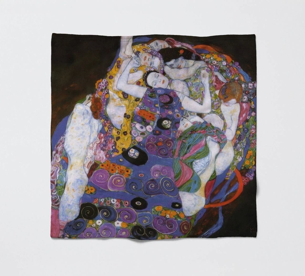 La fanciulla di Gustav Klimt coperta in pile da betty hamilton