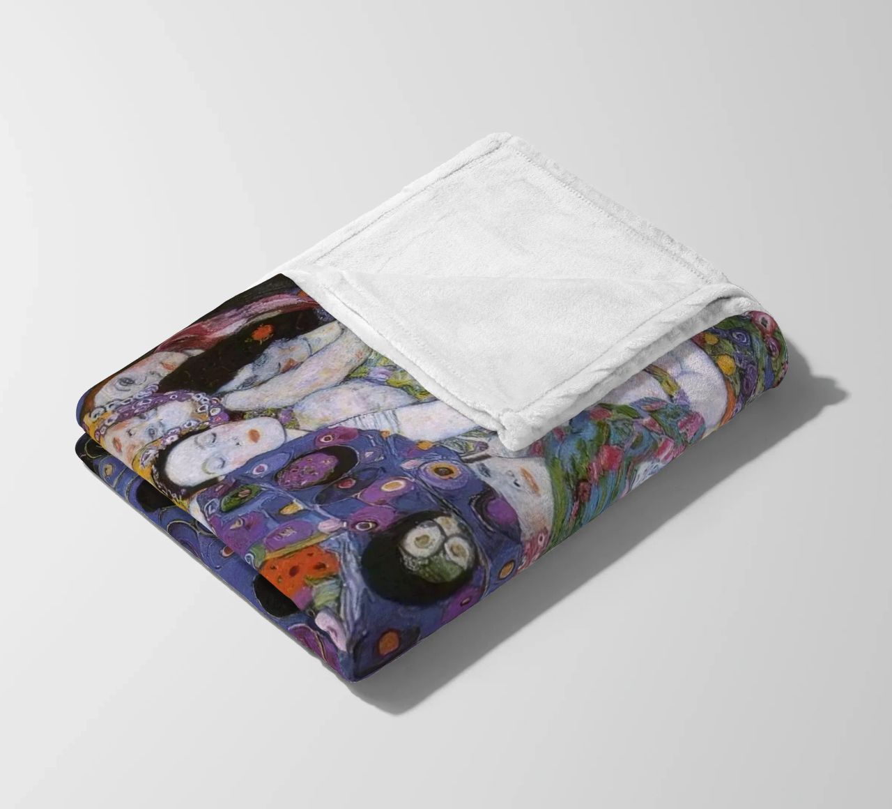 La fanciulla di Gustav Klimt coperta in pile da betty hamilton