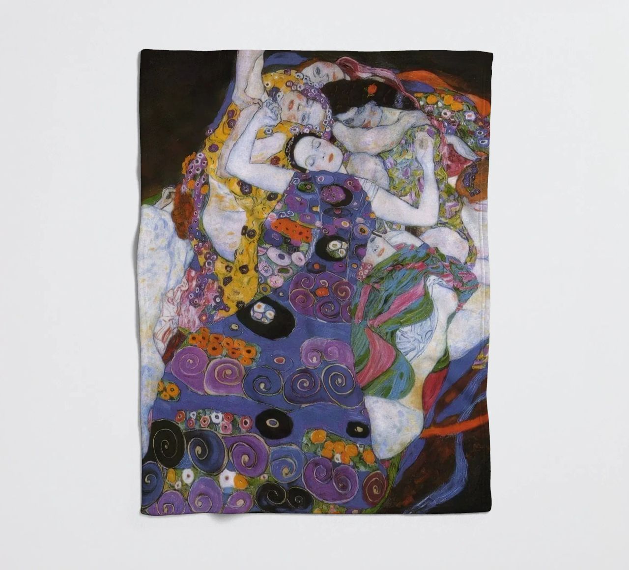 La fanciulla di Gustav Klimt coperta in pile da betty hamilton