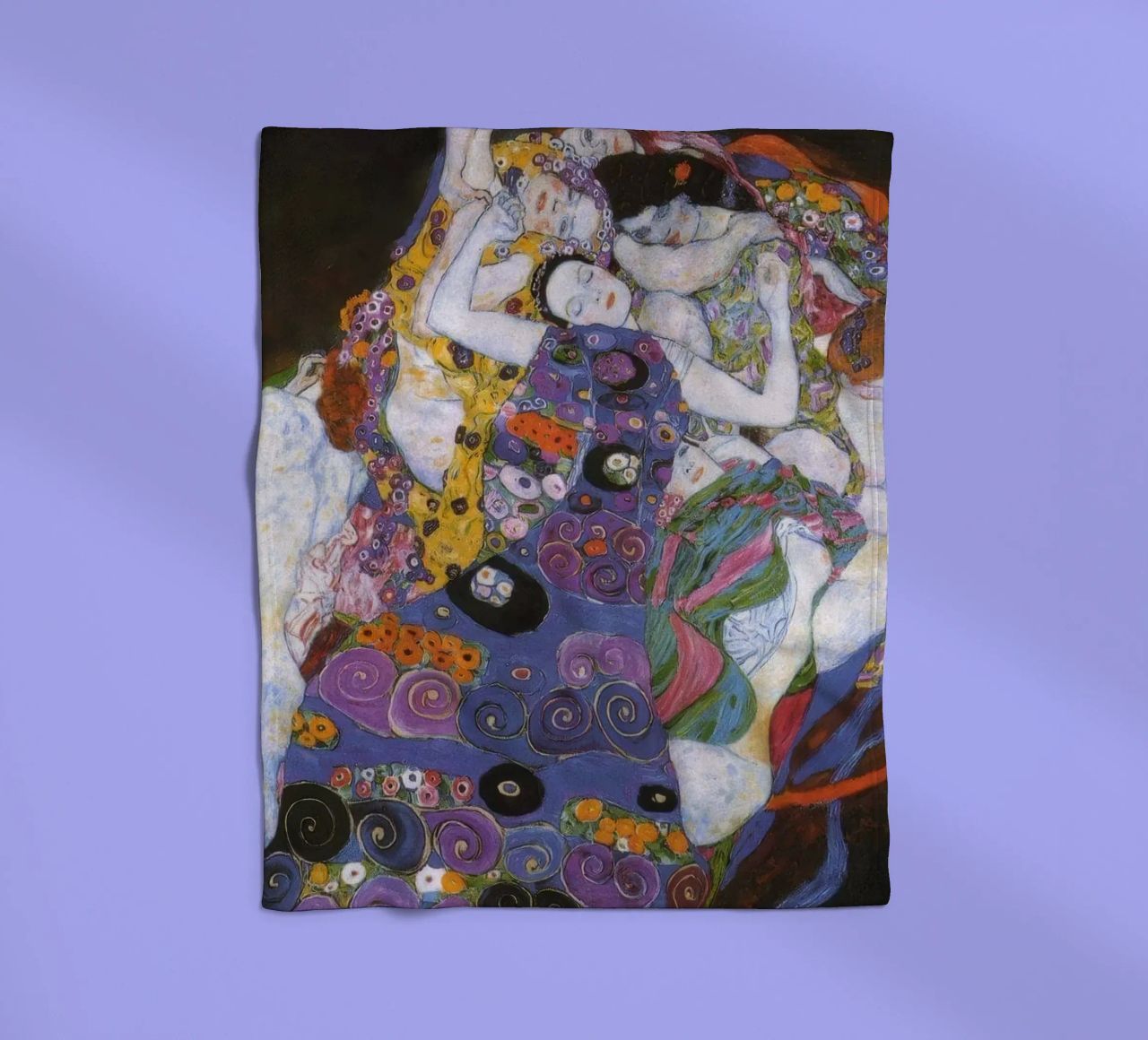 La fanciulla di Gustav Klimt coperta in pile da betty hamilton