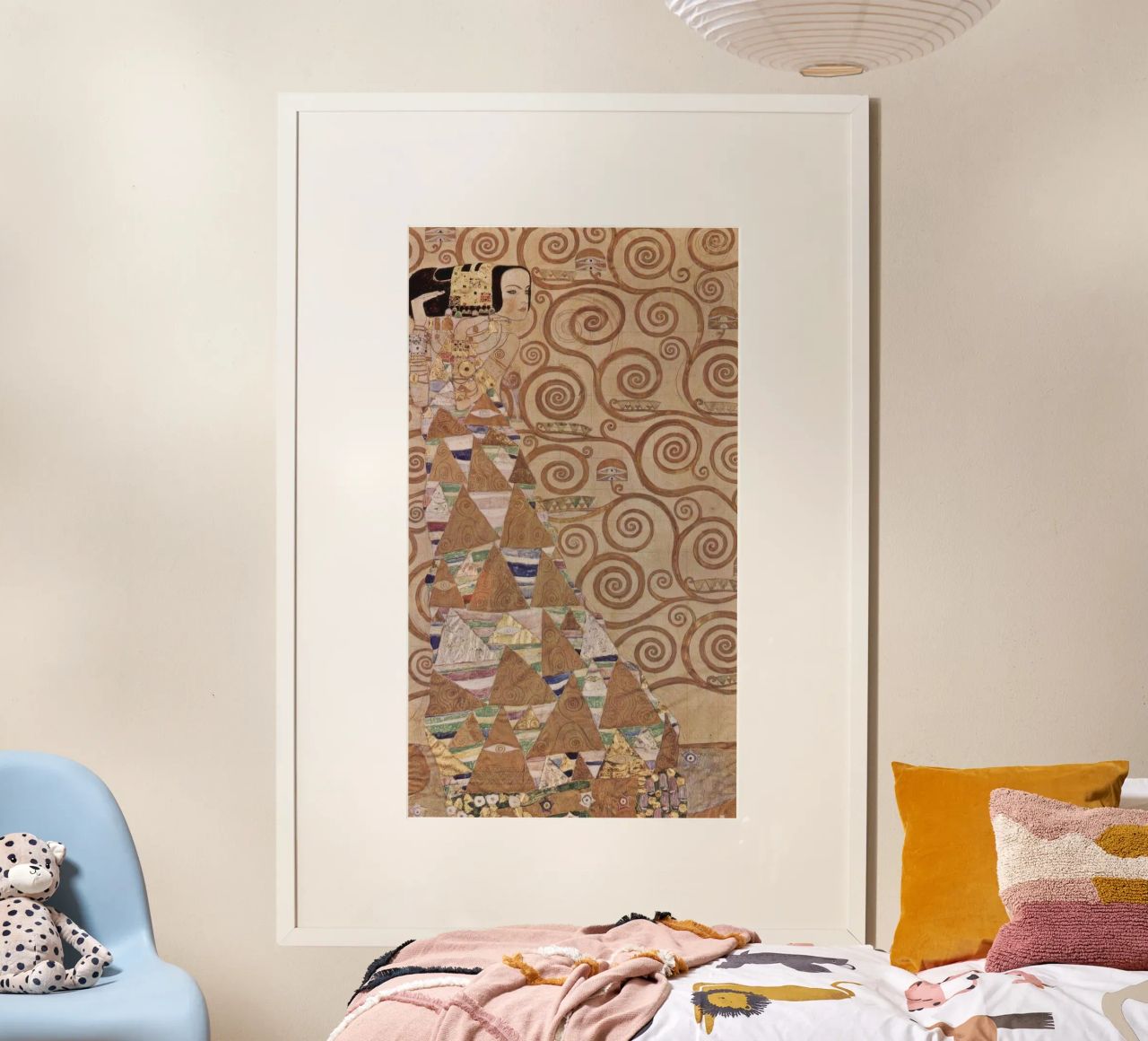 xpectation, 1905 by Gustav Klimt poster by betty hamilton