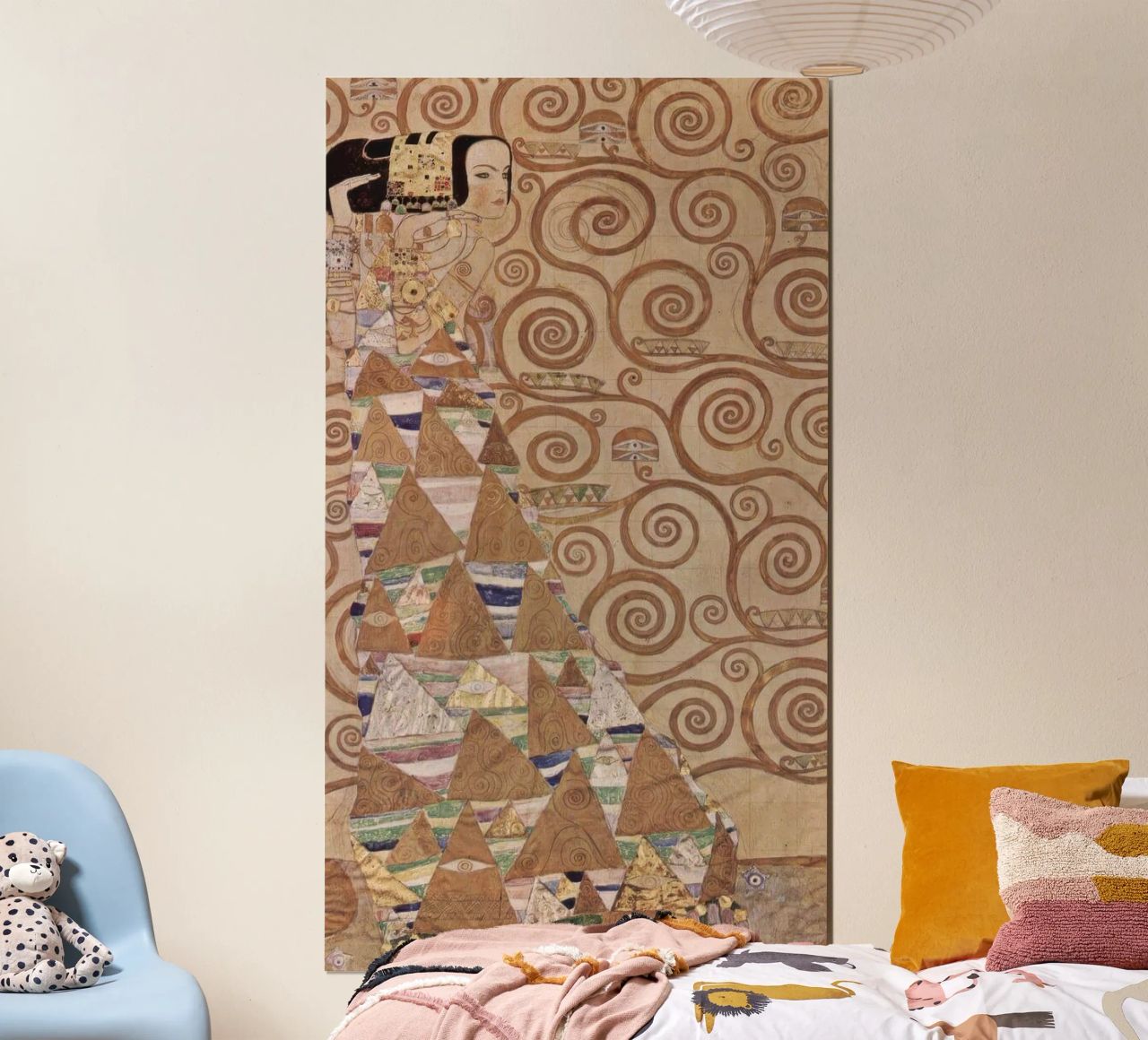 xpectation, 1905 by Gustav Klimt poster by betty hamilton