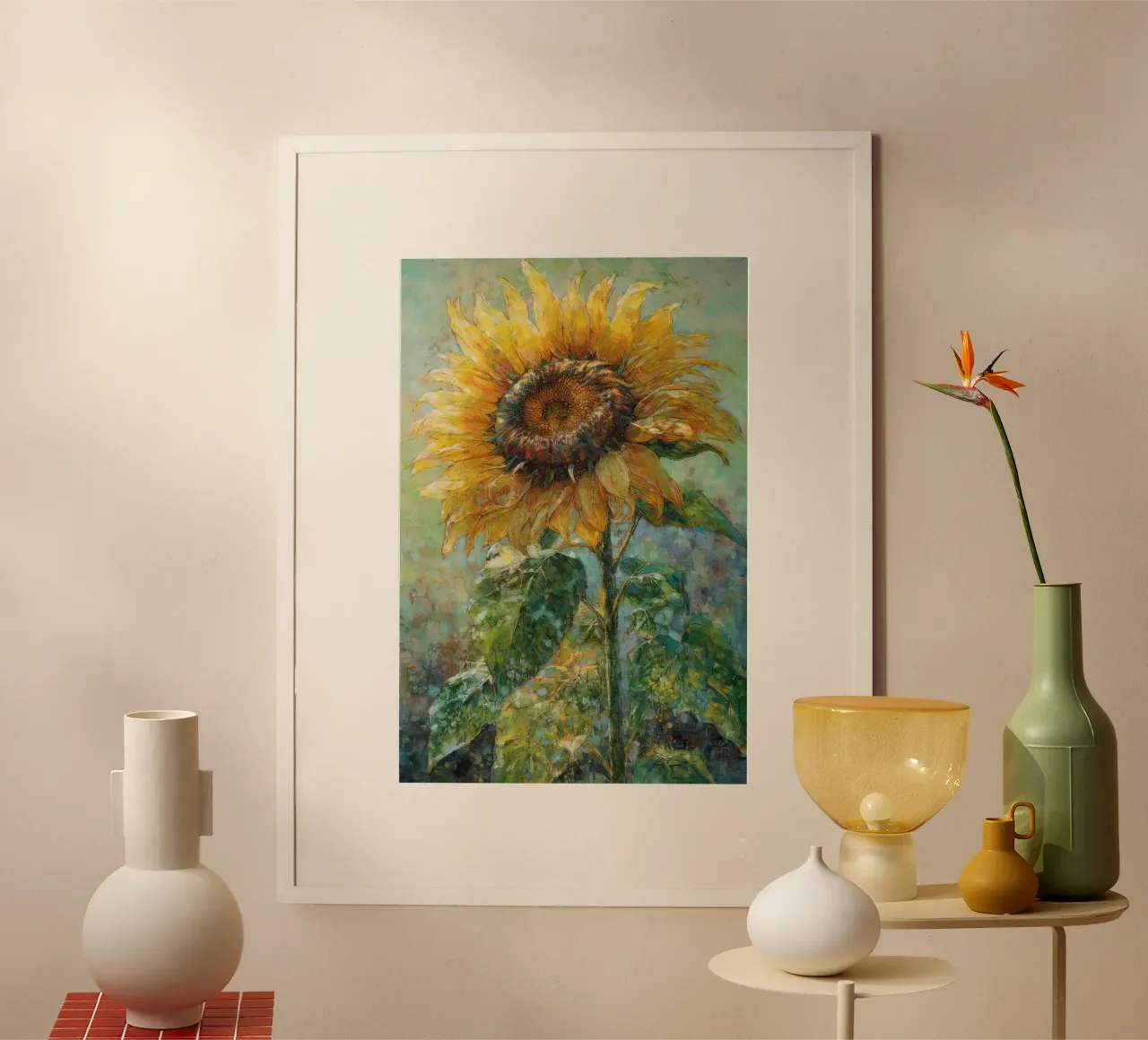 Arte da parete di Imagine poster con telaio in legno da Imagine