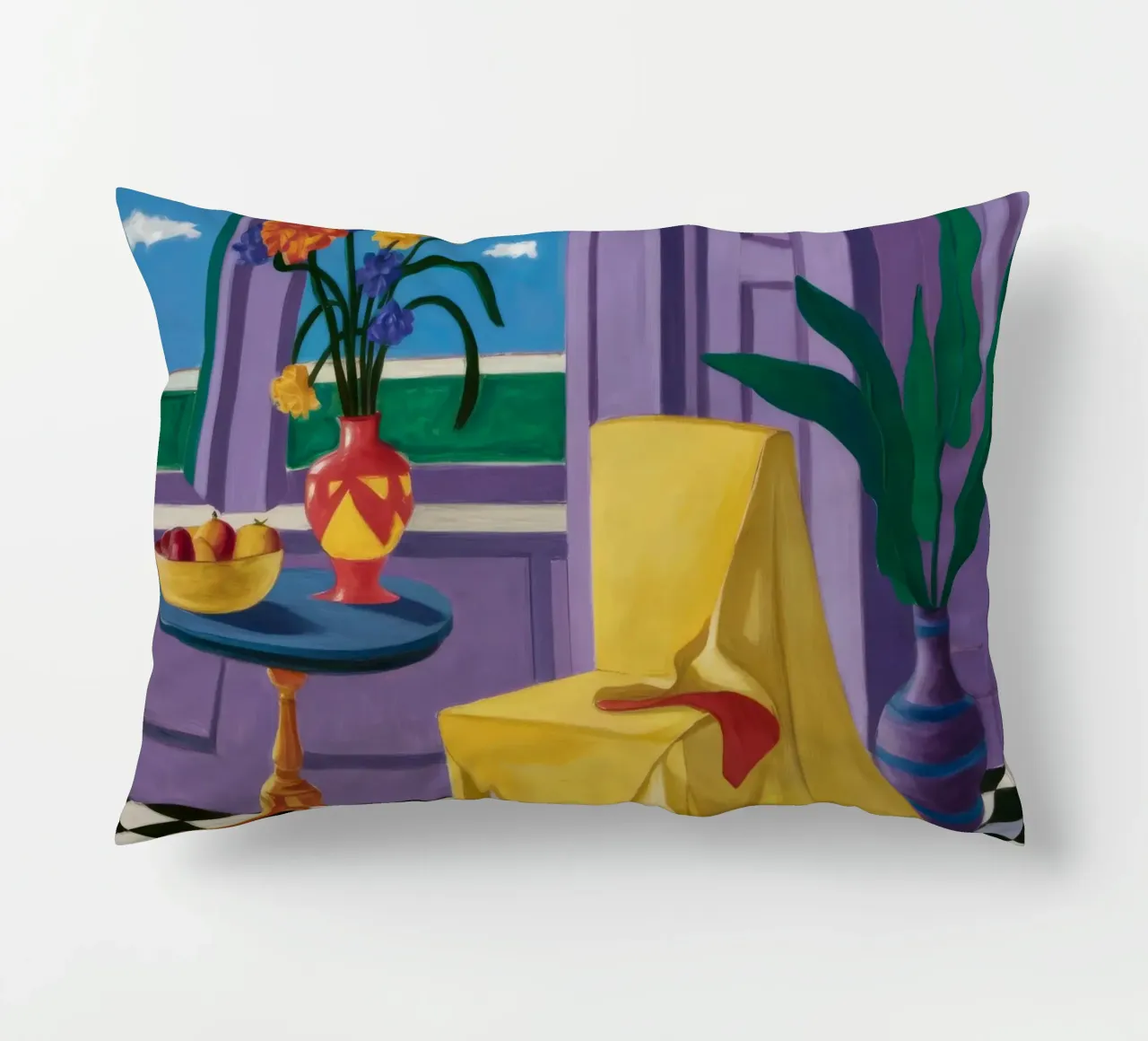 Drappo giallo Immobile cuscino da Haven Fantasy