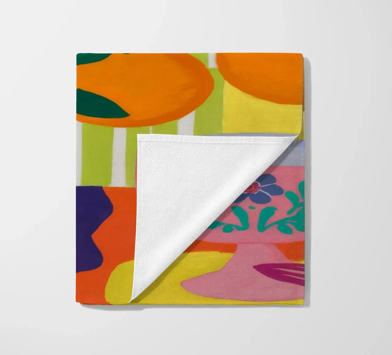 Citrus Sundae Rust strandhanddoek van Tiga Bersama