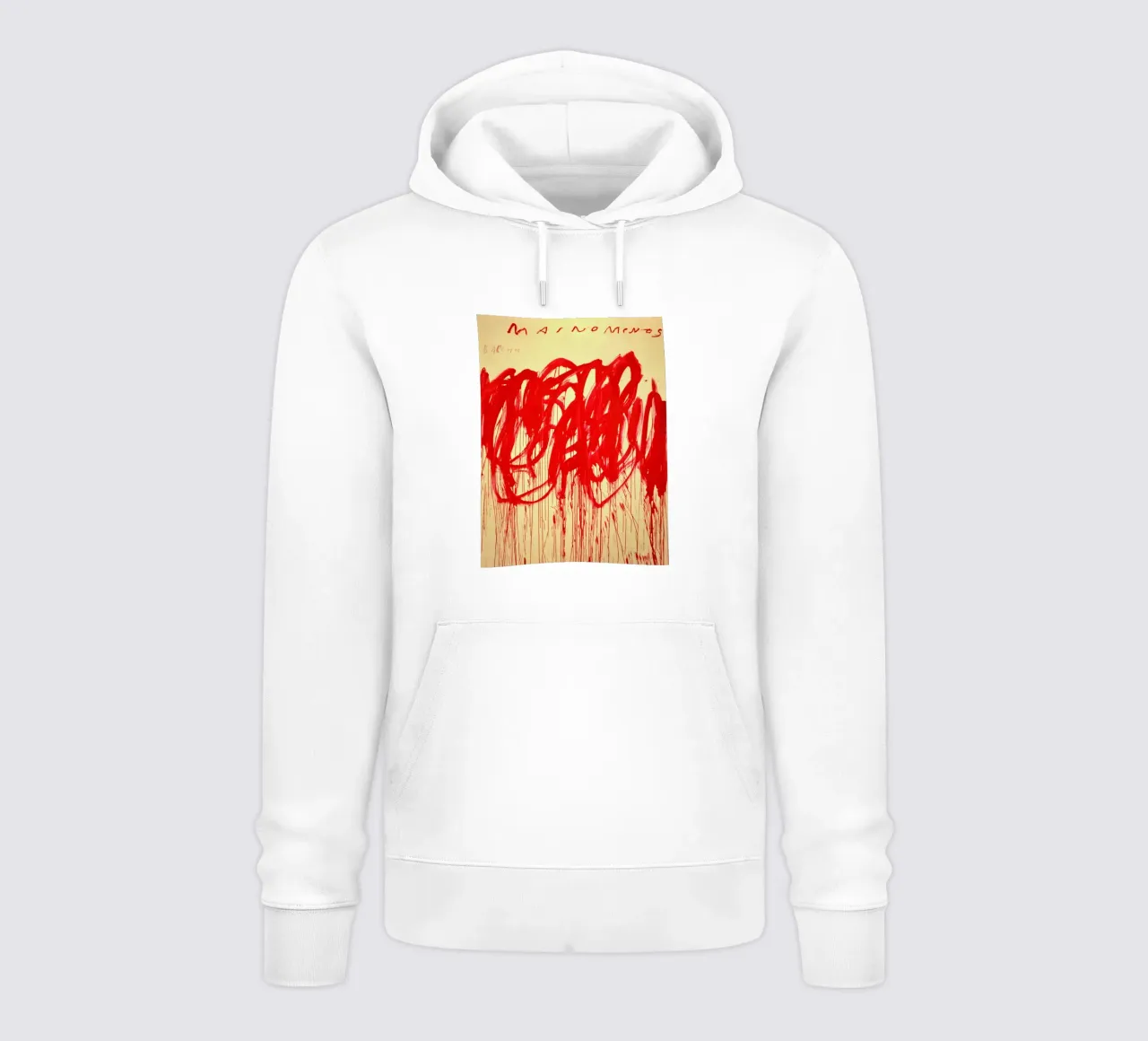Cy Twombly Untitled Poster Hoodie von Albertopant