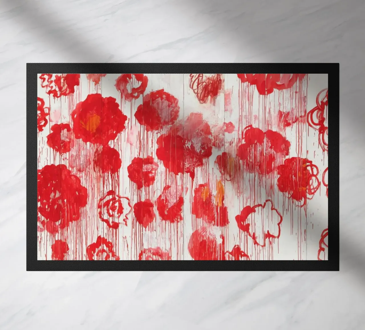 Poster di Cy Twombly in fiore zerbino da Albertopant