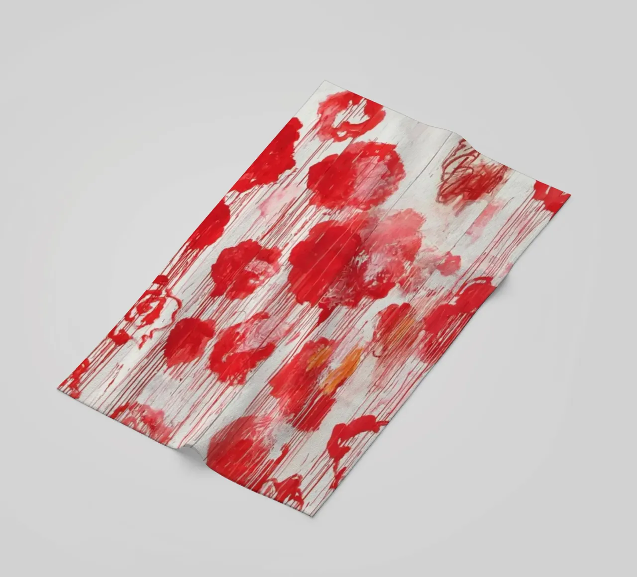 Poster di Cy Twombly in fiore telo mare da Albertopant