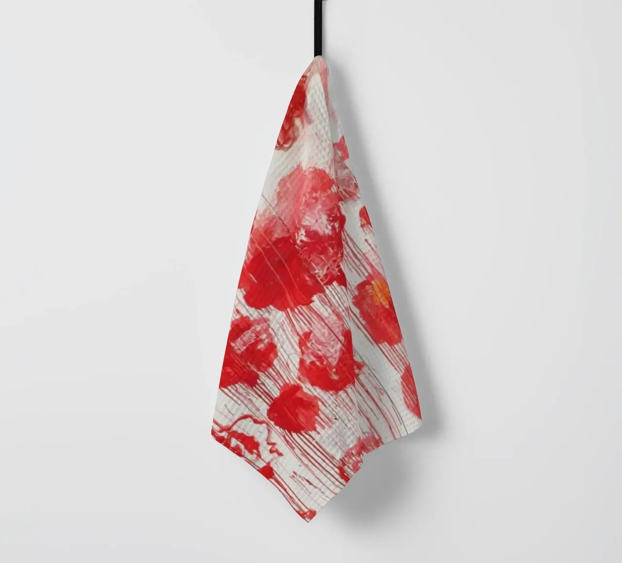 Poster di Cy Twombly in fiore canovaccio da cucina da Albertopant