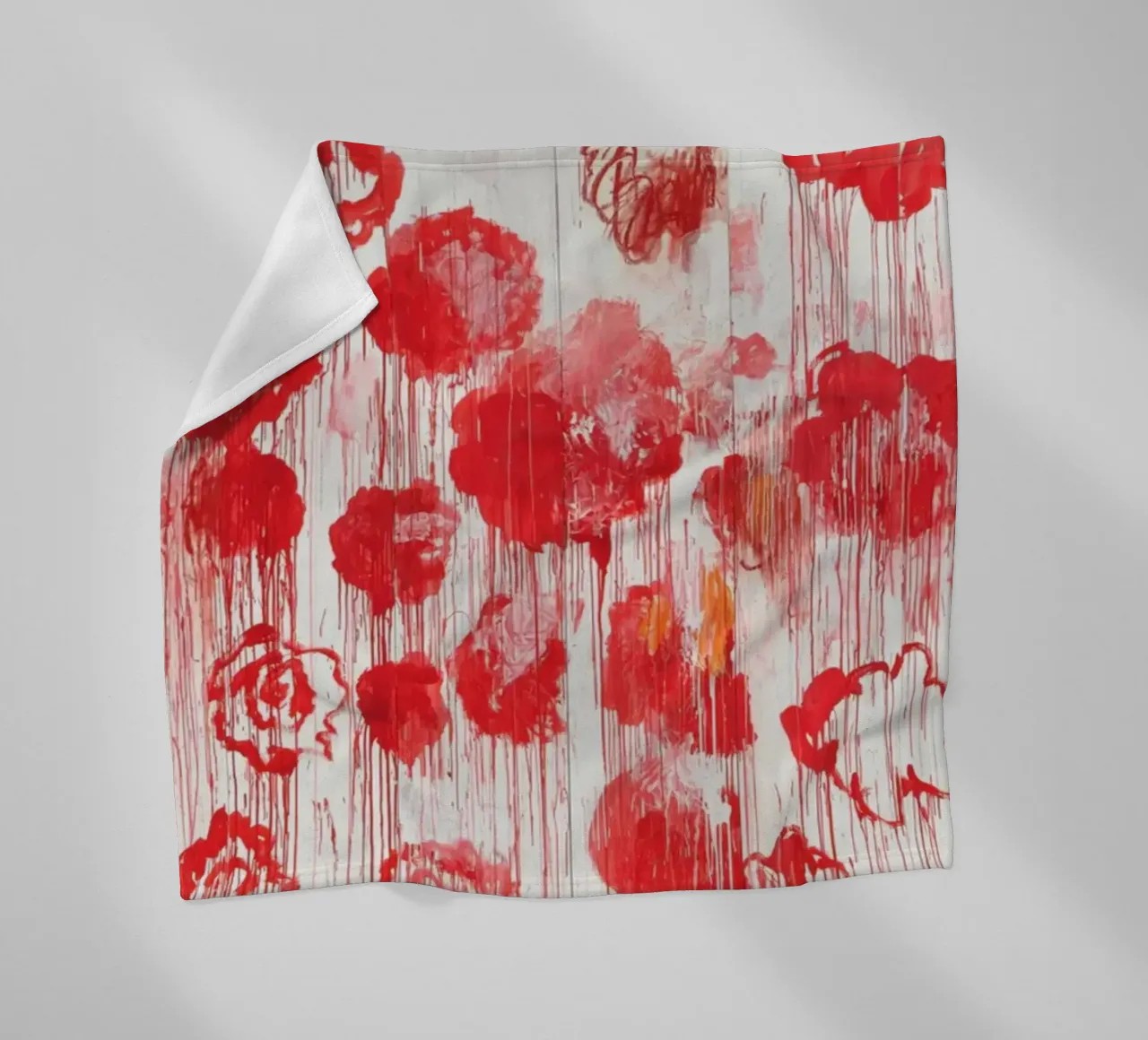 Poster di Cy Twombly in fiore coperta in pile da Albertopant