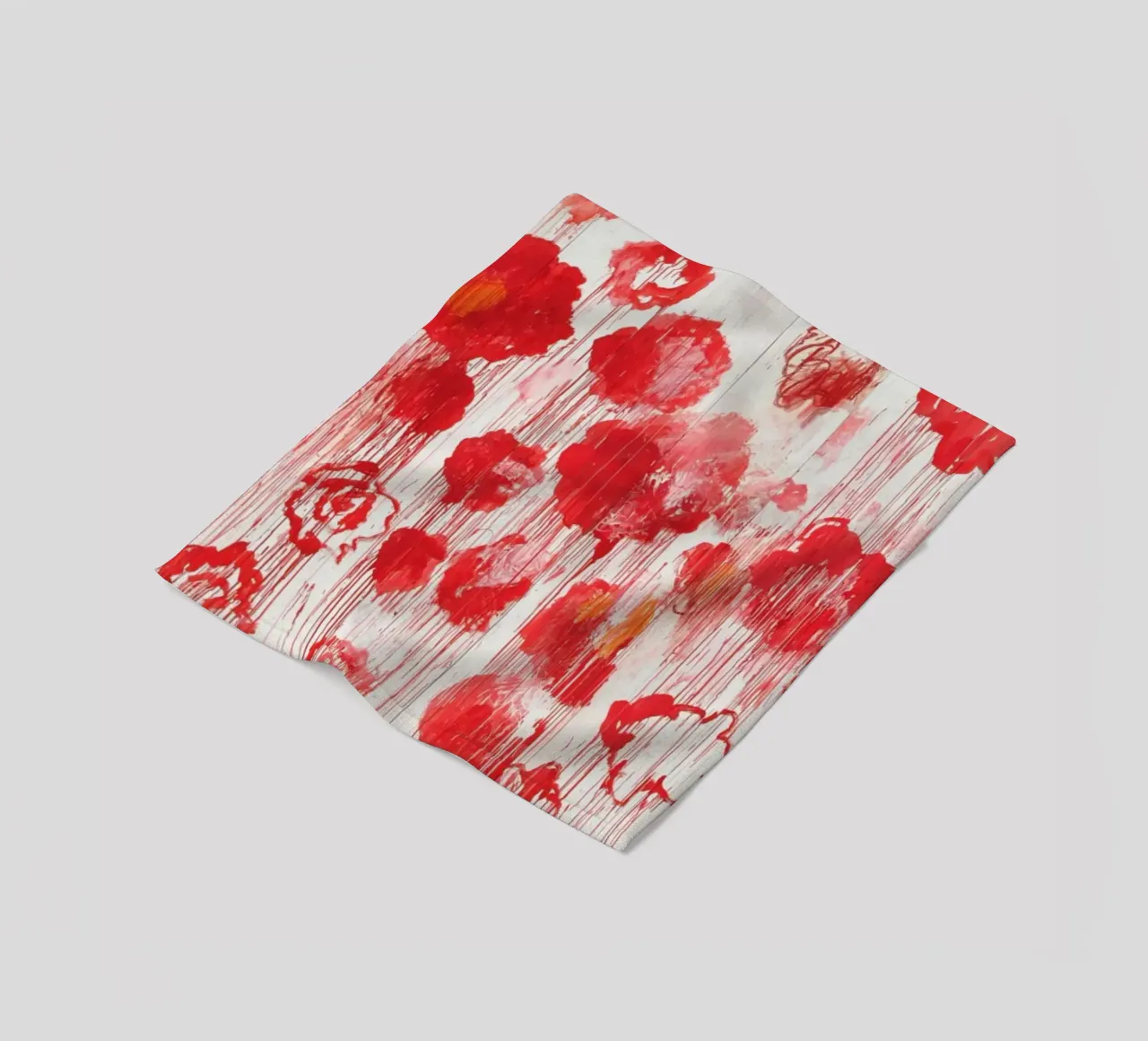 Poster di Cy Twombly in fiore coperta in pile da Albertopant