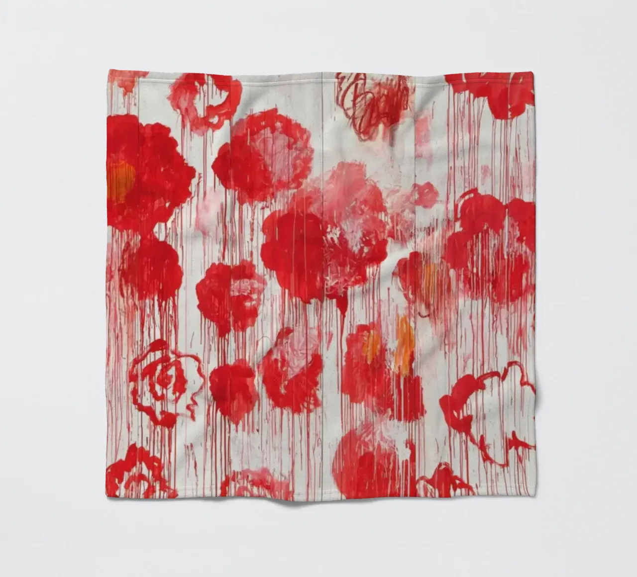 Poster di Cy Twombly in fiore coperta in pile da Albertopant