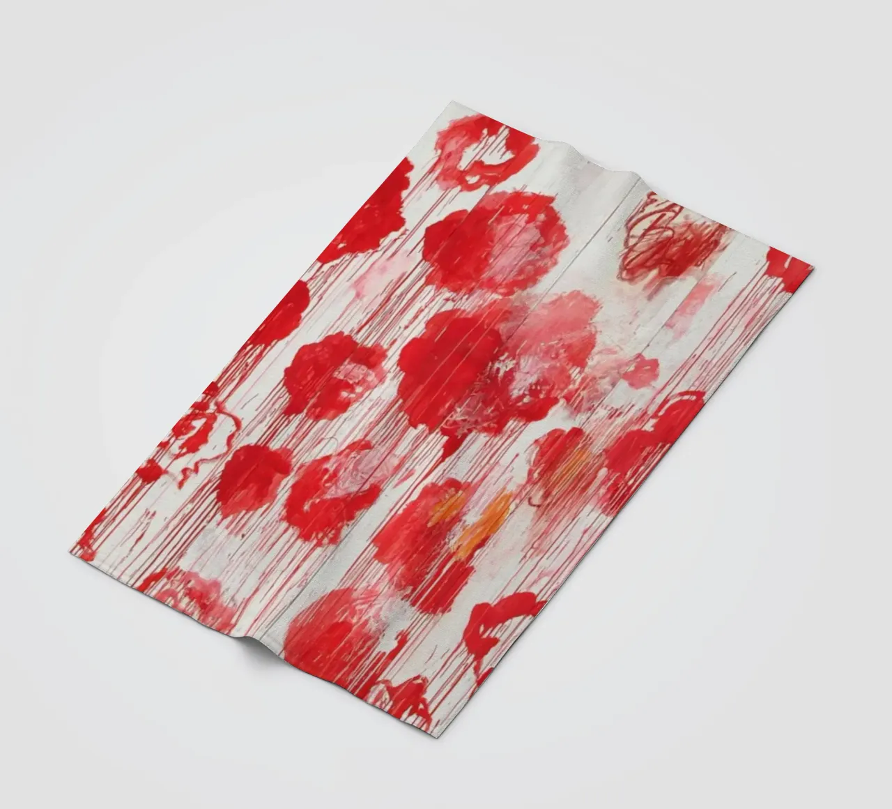 Poster di Cy Twombly in fiore coperta in pile da Albertopant