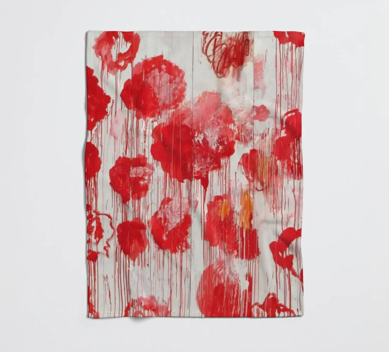 Poster di Cy Twombly in fiore coperta in pile da Albertopant