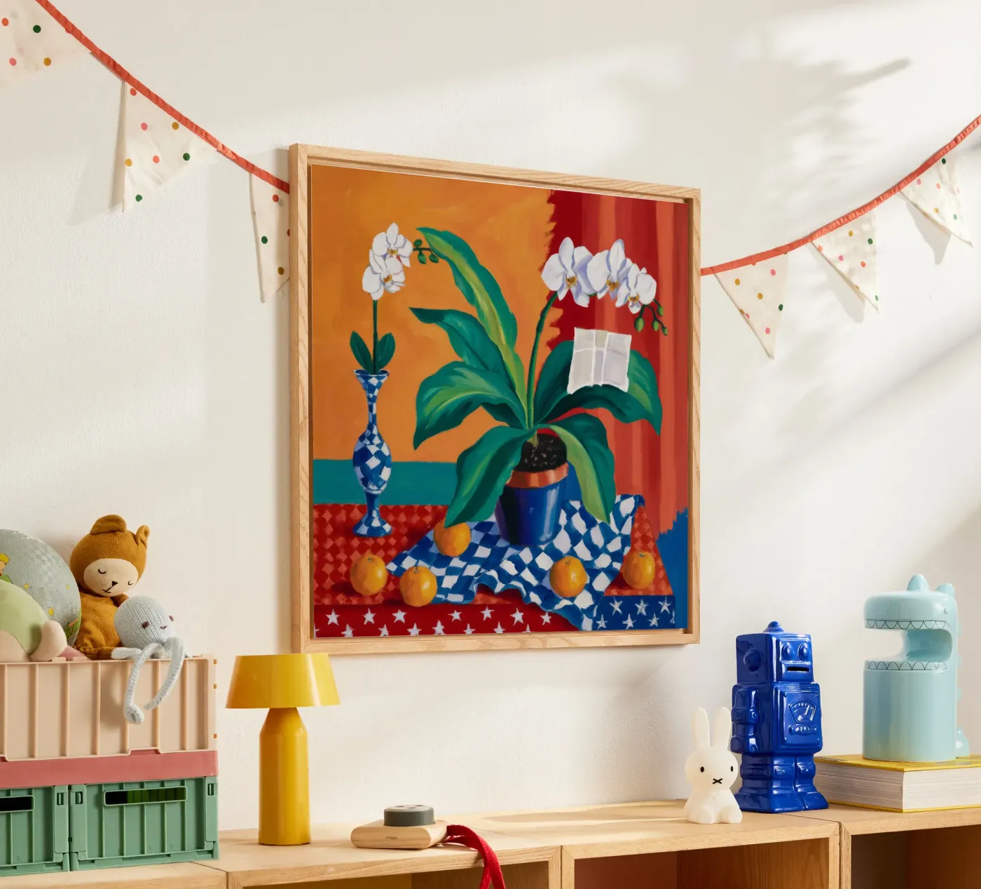 Orchidea e percalle plexiglass da Fable Tempa