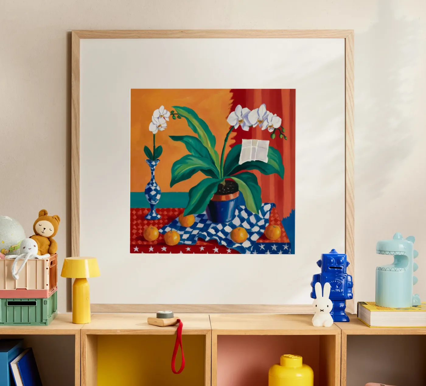 Orchidea e percalle poster da Fable Tempa