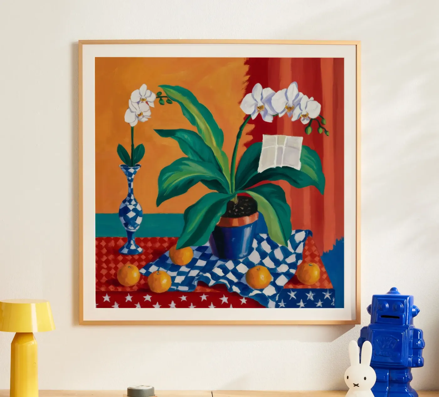 Orchidea e percalle poster da Fable Tempa