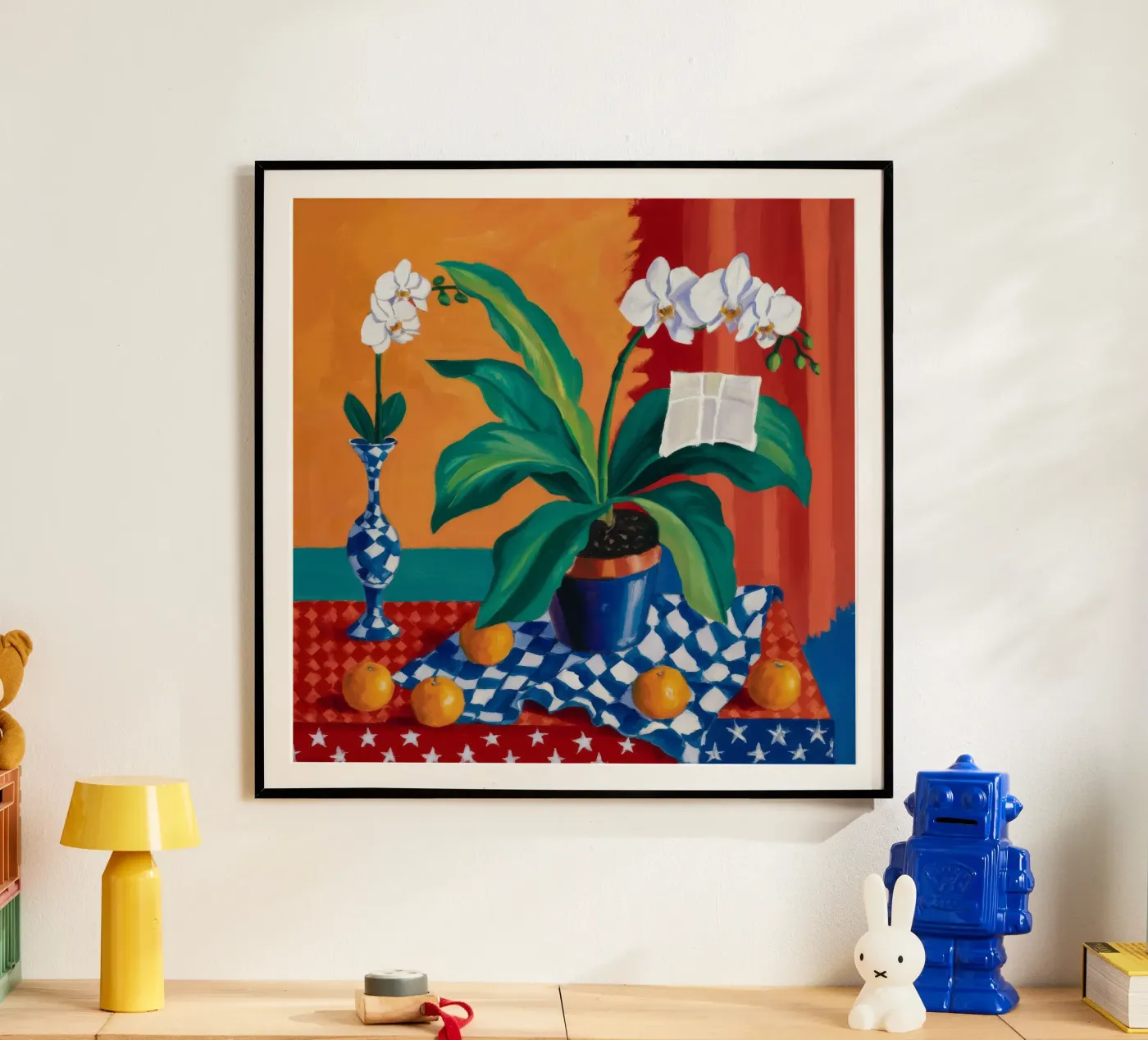 Orchidea e percalle poster da Fable Tempa