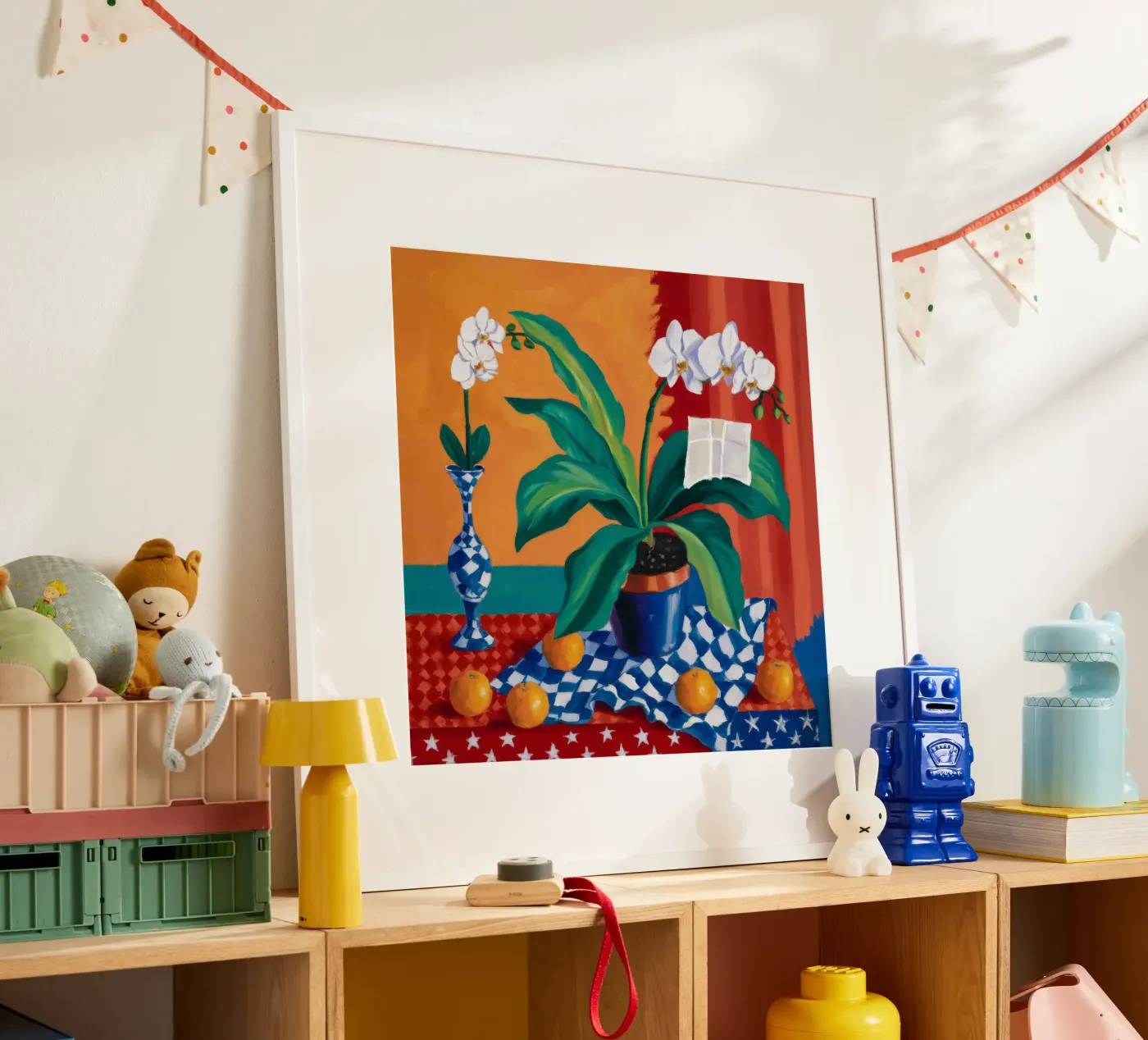 Orchidea e percalle poster da Fable Tempa