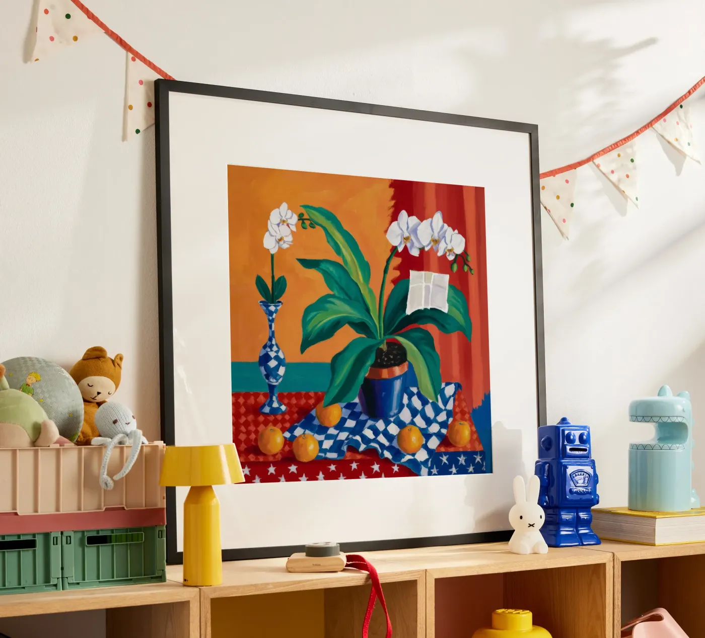 Orchidea e percalle poster da Fable Tempa