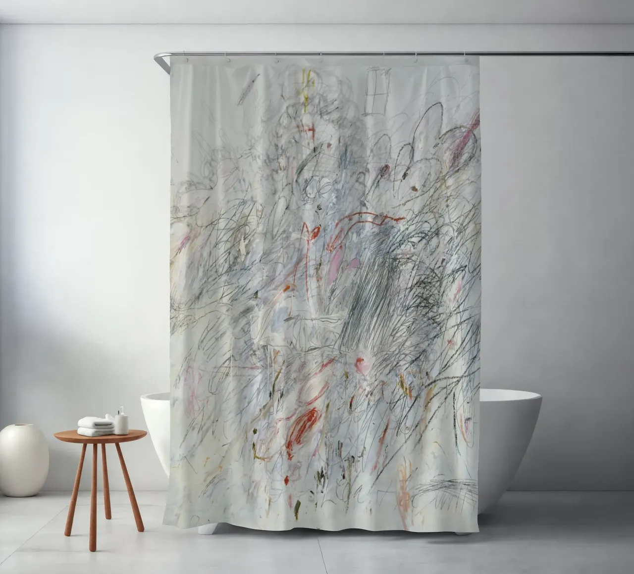 Cy Twombly: una retrospettiva tenda da doccia da Albertopant