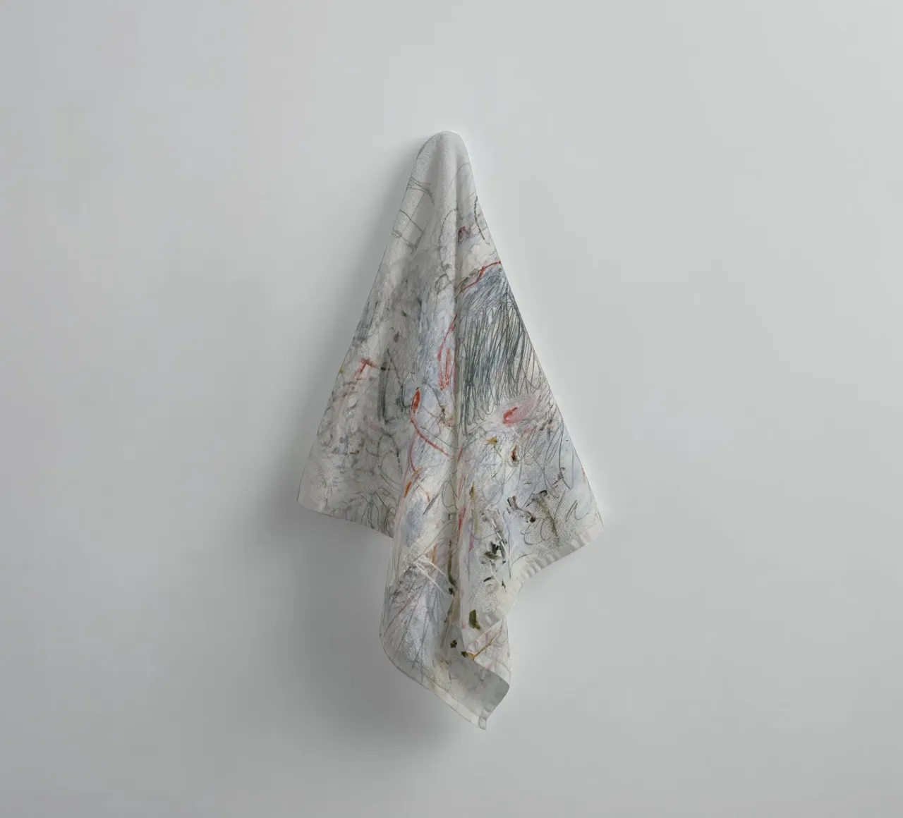 Cy Twombly: una retrospettiva asciugamano da bagno da Albertopant