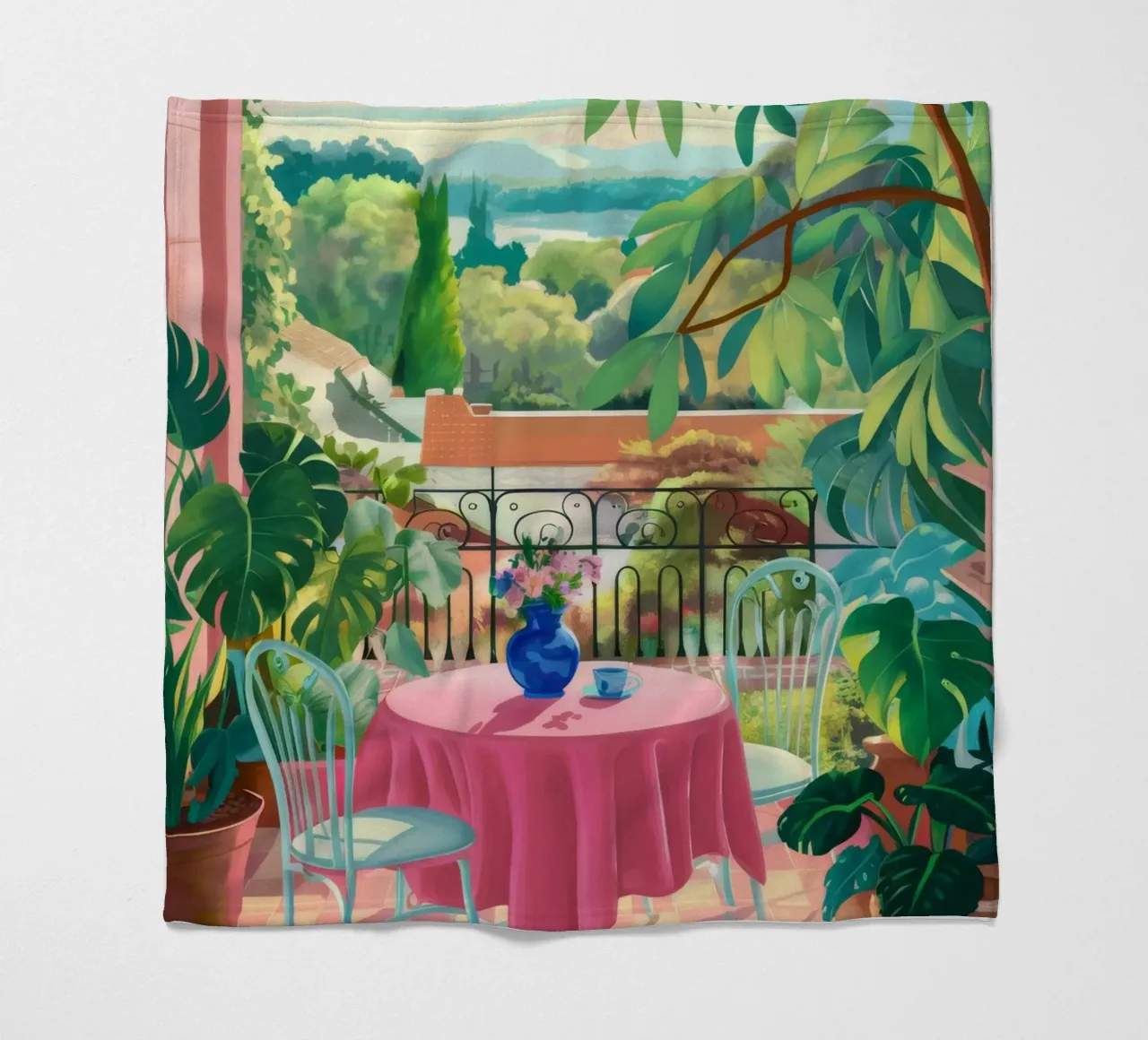 Terrazza Sogno di Pranzo coperta in pile da Haven Fantasy