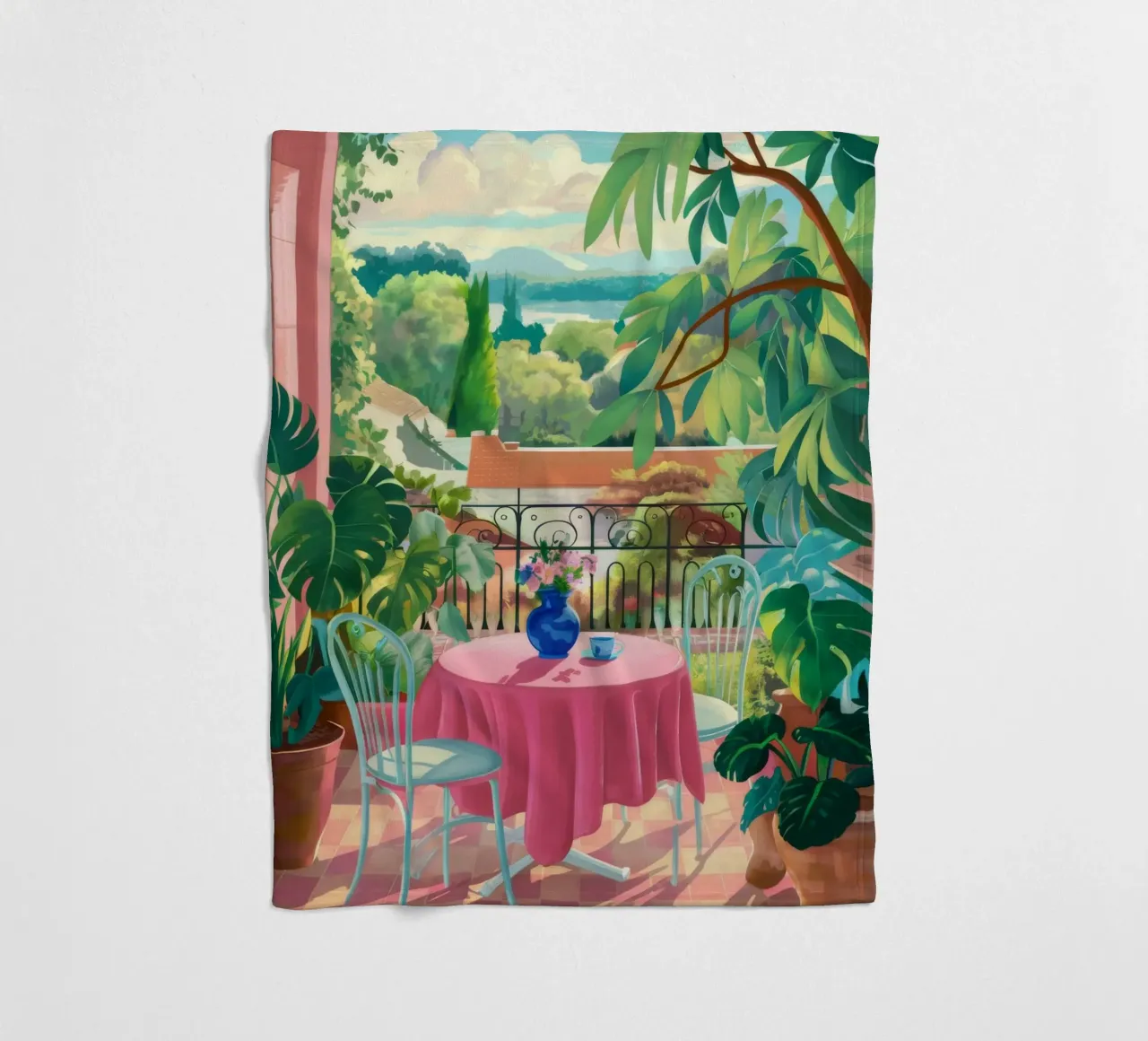 Terrazza Sogno di Pranzo coperta in pile da Haven Fantasy