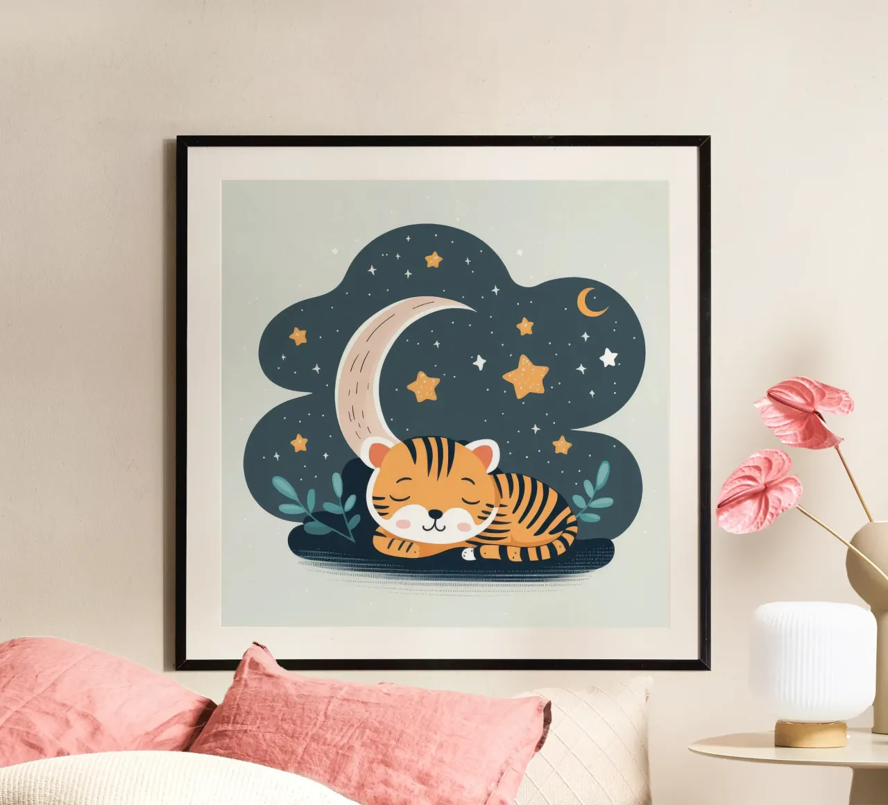 Arte da parete di Imagine poster con telaio in plastica da Imagine