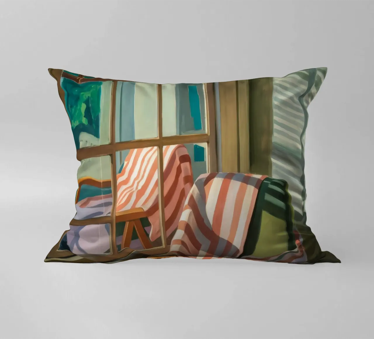 Sedia a righe Sunlight cuscino da Pan Denim